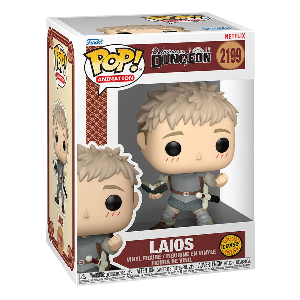 Delicious in Dungeon POP! Animation Vinyl Figures Laios with Chase 9 cm