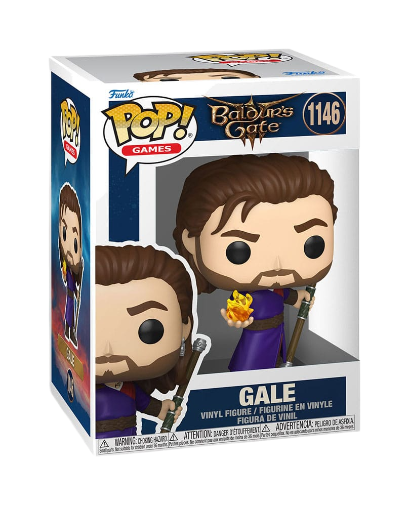 Baldur's Gate 3 POP! Games Vinyl Figures Gale with Glow 9 cm