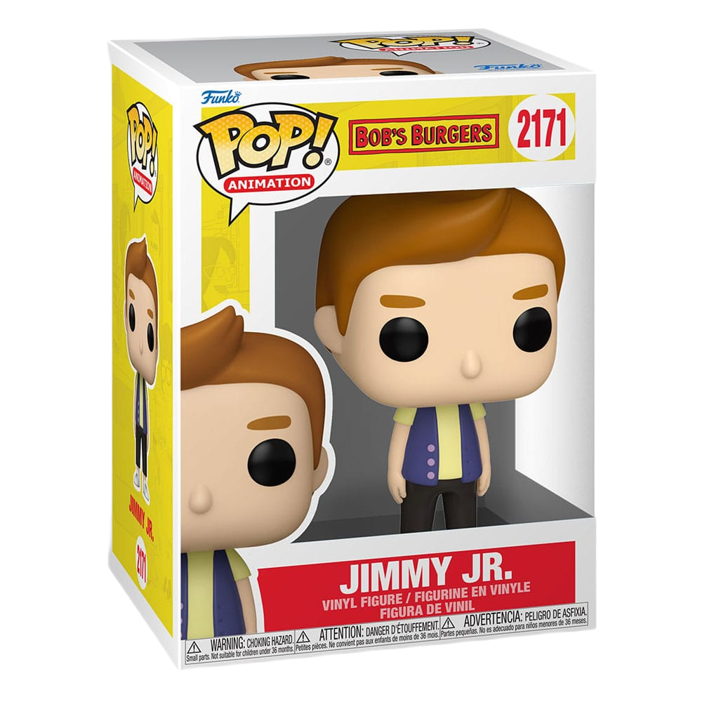 Bob's Burgers POP!TV Vinyl Figure Jimmy Jr. 9 cm