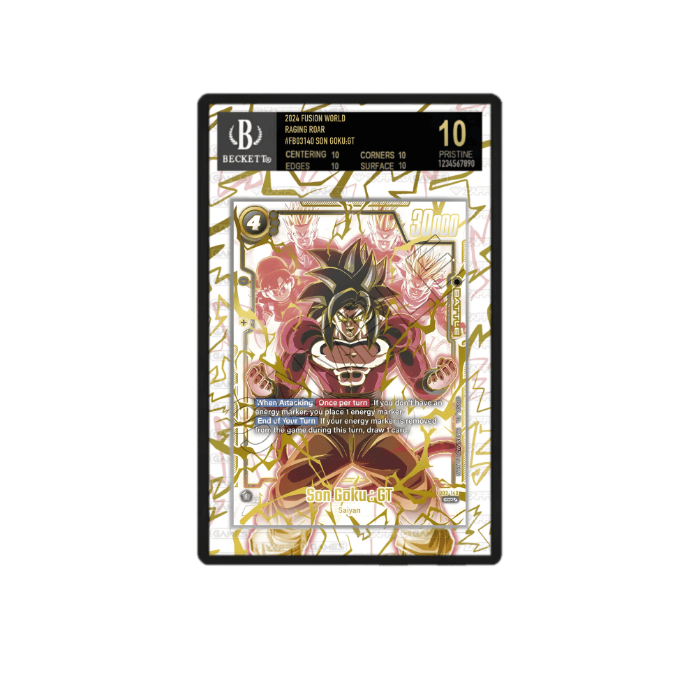 Zaffiro Games Collection - Case Carta Gradata BGS Son Goku SCR FB03-040 Raging Roar