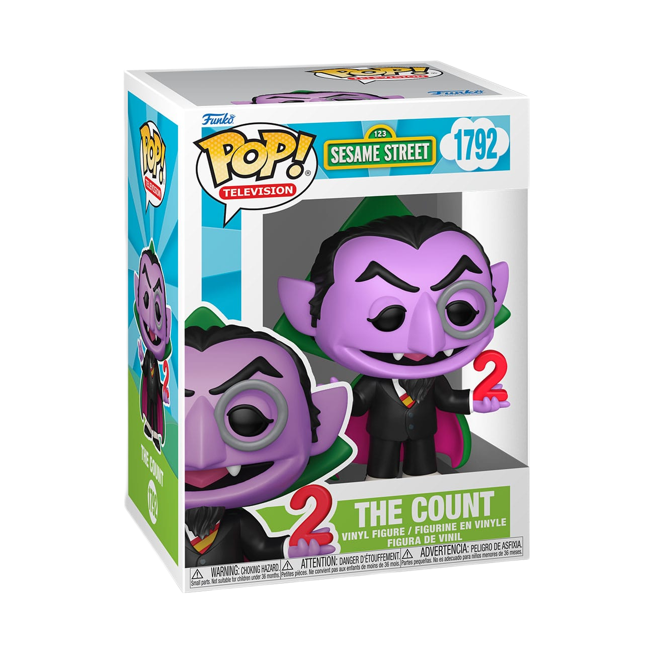 Sesame Street POP! TV Vinyl Figure The Count 9 cm