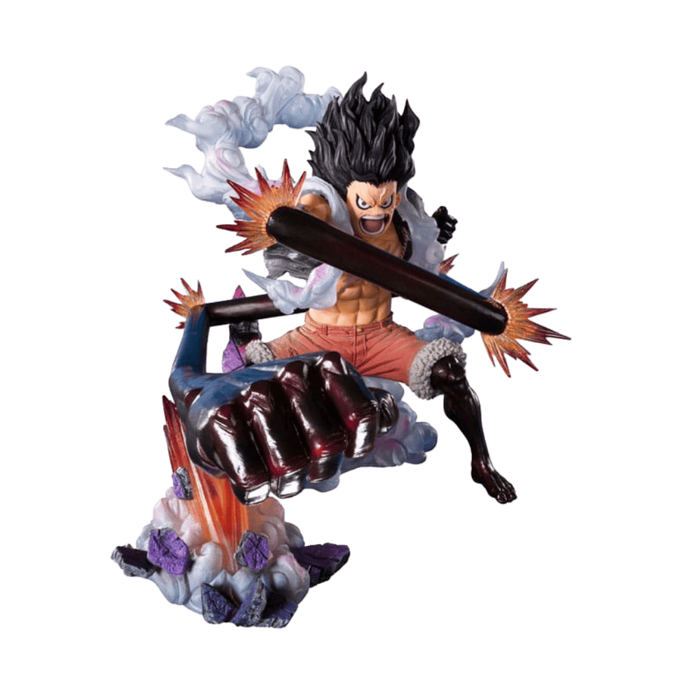 One Piece Figuarts ZERO Extra Battle PVC Statue Monkey D. Luffy Gear 4 Snake Man King Cobra 21 cm