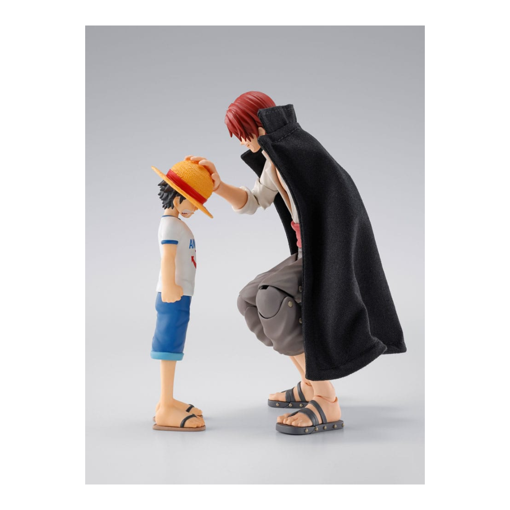 One Piece S.H.Figuarts Action Figure 2-Pack Shanks & Monkey D. Luffy Childhood Ver.