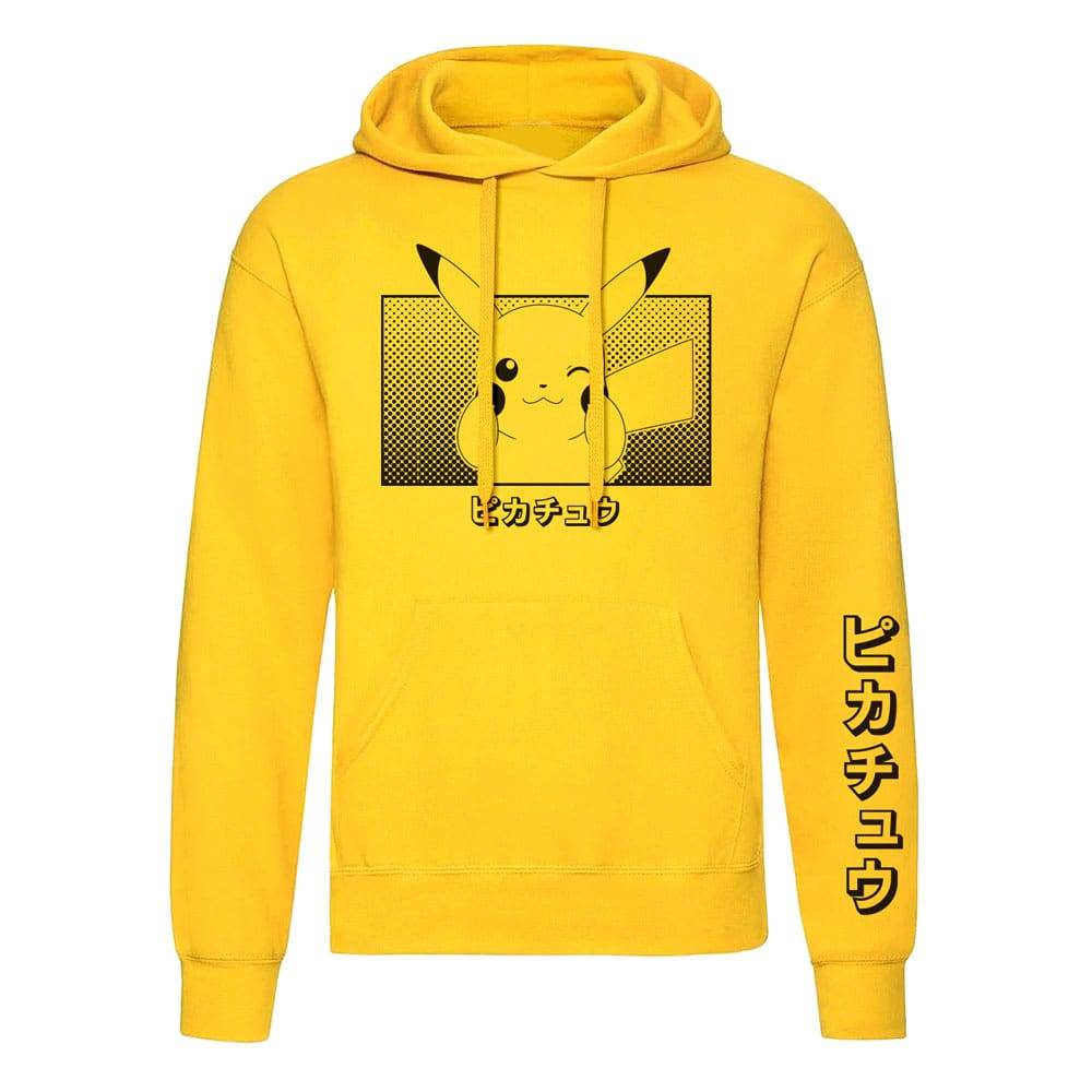 Pokemon Hooded Sweater Pikachu Katakana