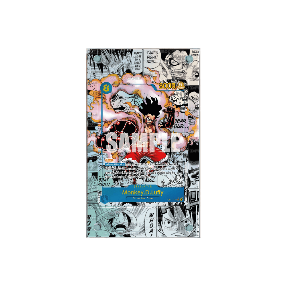 Zaffiro Games Collection - Case Magnetico Personalizzato Luffy Manga OP11-118
