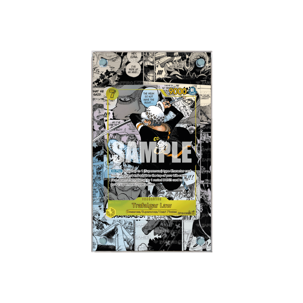 Zaffiro Games Collection - Case Magnetico Personalizzato Trafalgar Law Manga OP13-109