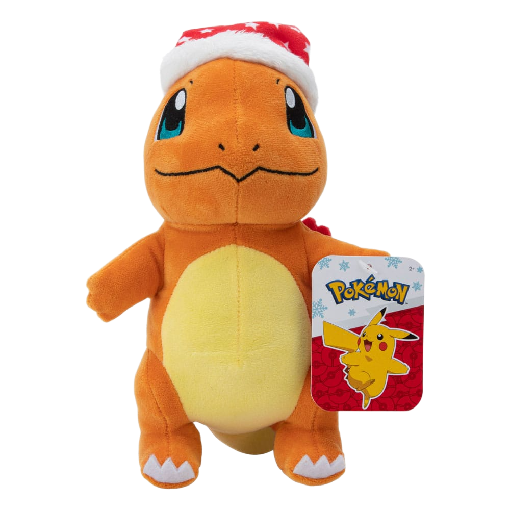 Pokémon Plush Figure Winter Charmander with Christmas Hat 20 cm