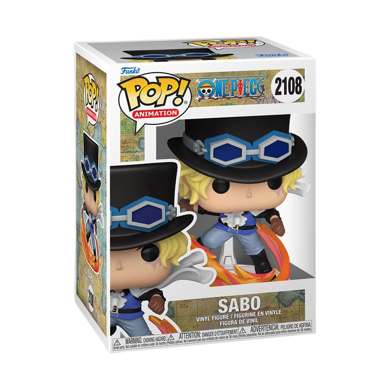 One Piece POP! Vinyl Animation Figure Sabo 9 cm