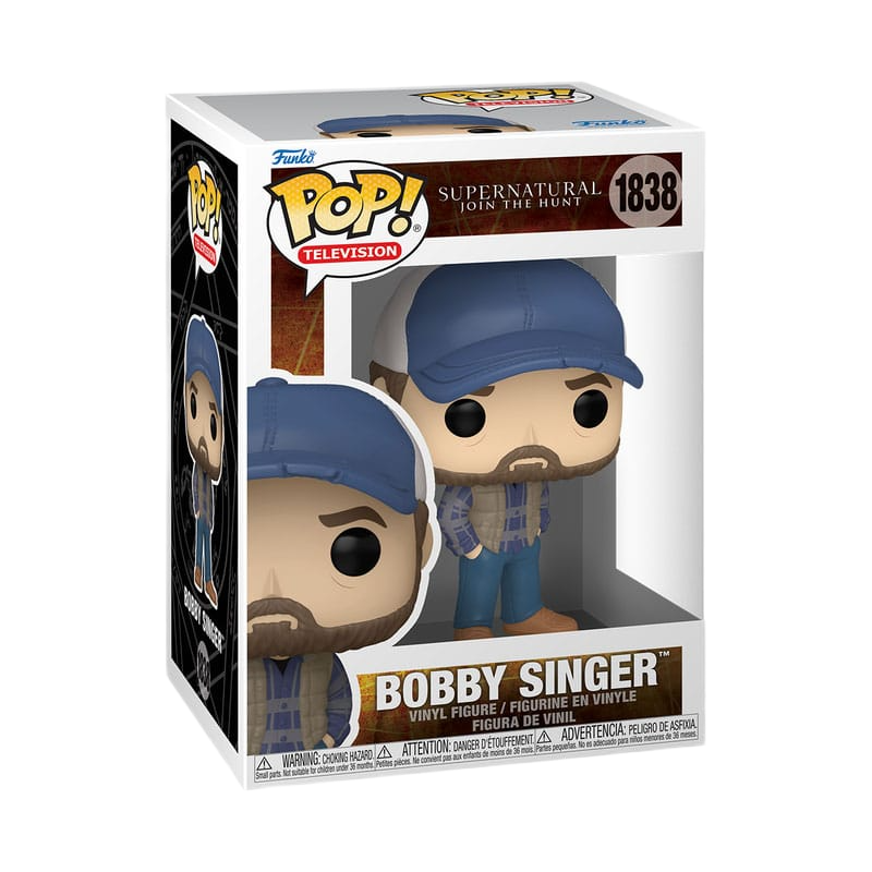 Supernatural POP! Vinyl Figure Bobby 9 cm