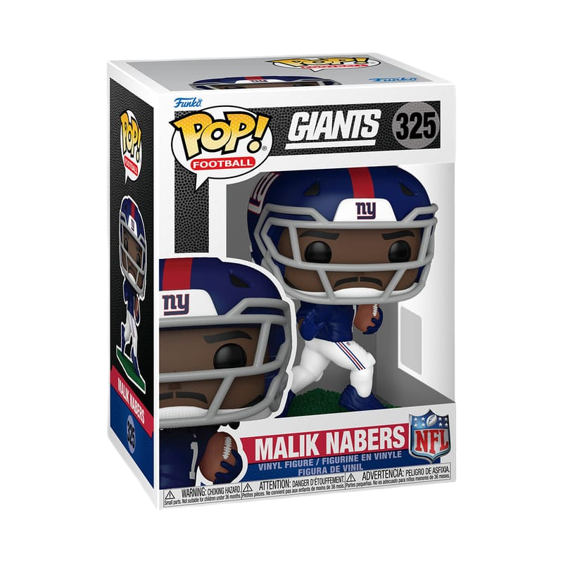 NFL: Legends POP! Sports Vinyl Figure Giants- Malik Nabers 9 cm