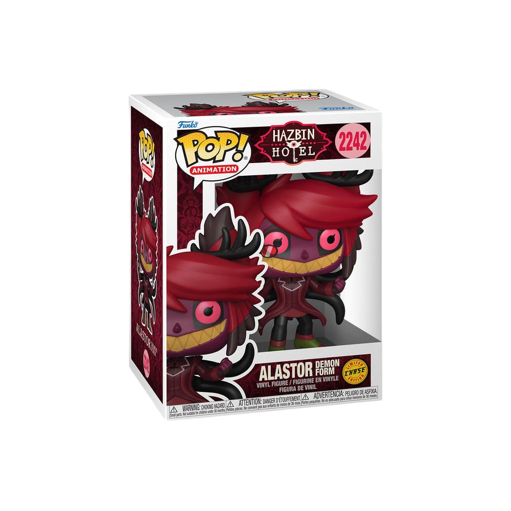 Hazbin Hotel POP! Vinyl Figures Alastor Chase 9 cm