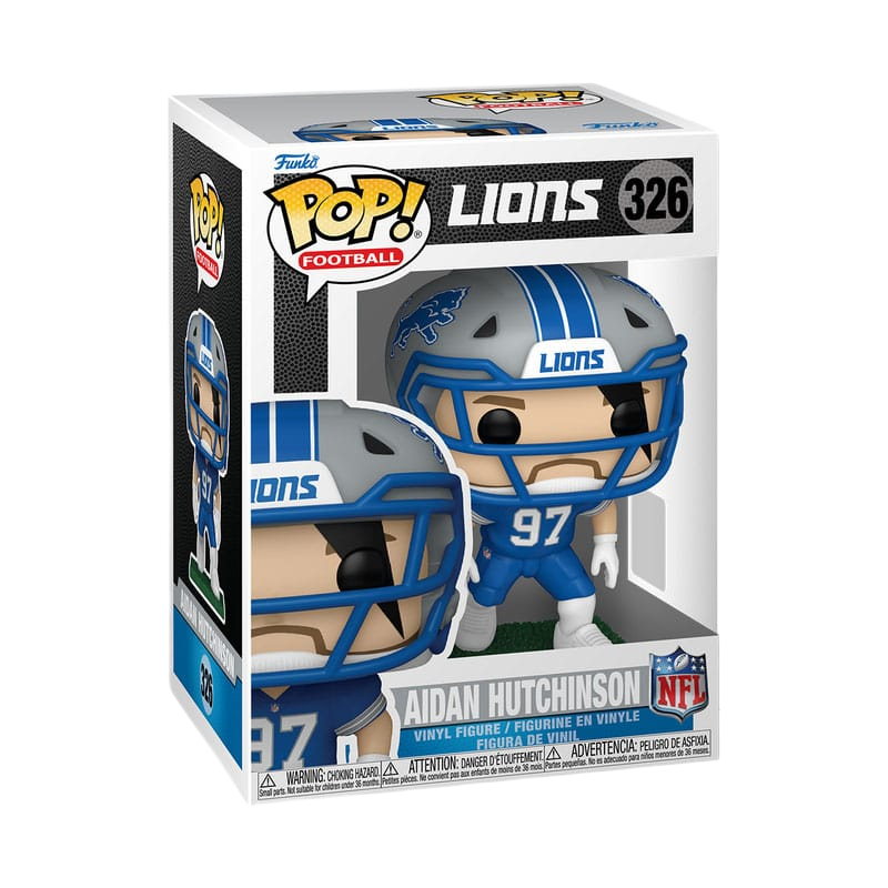 NFL: Legends POP! Sports Vinyl Figure Lions- Aidan Hutchinson (Home) 9 cm
