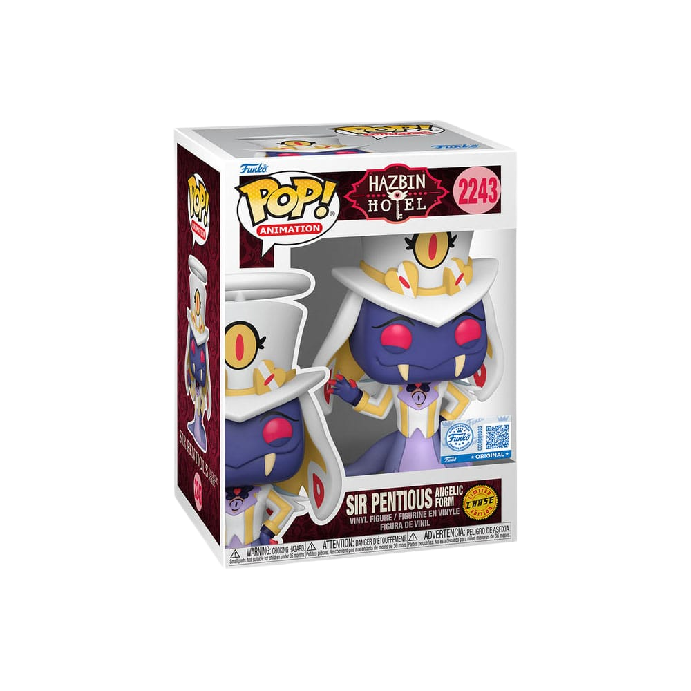 Hazbin Hotel POP! Animation Vinyl Figures Sir Pentious Chase 9 cm