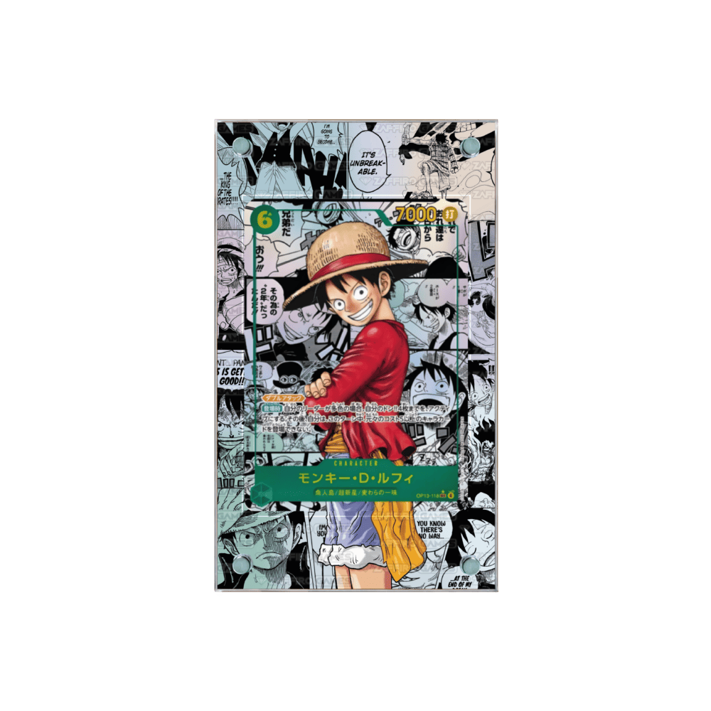 Zaffiro Games Collection - Case Magnetico Personalizzato Luffy Manga OP13