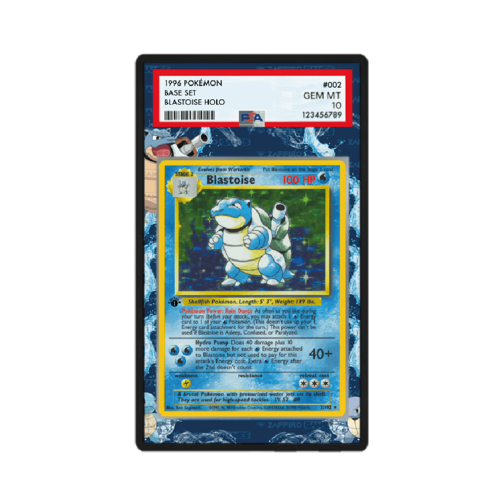 Blastoise Case PSA - ZCG