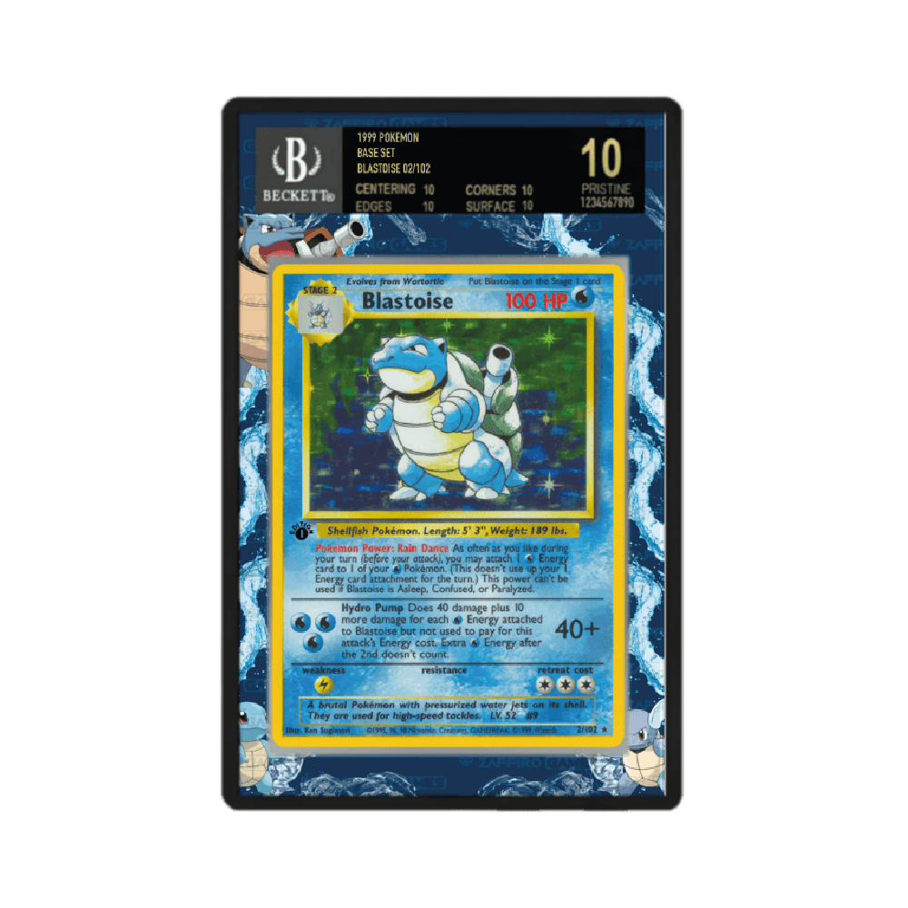 Blastoise Case BGS - ZCG
