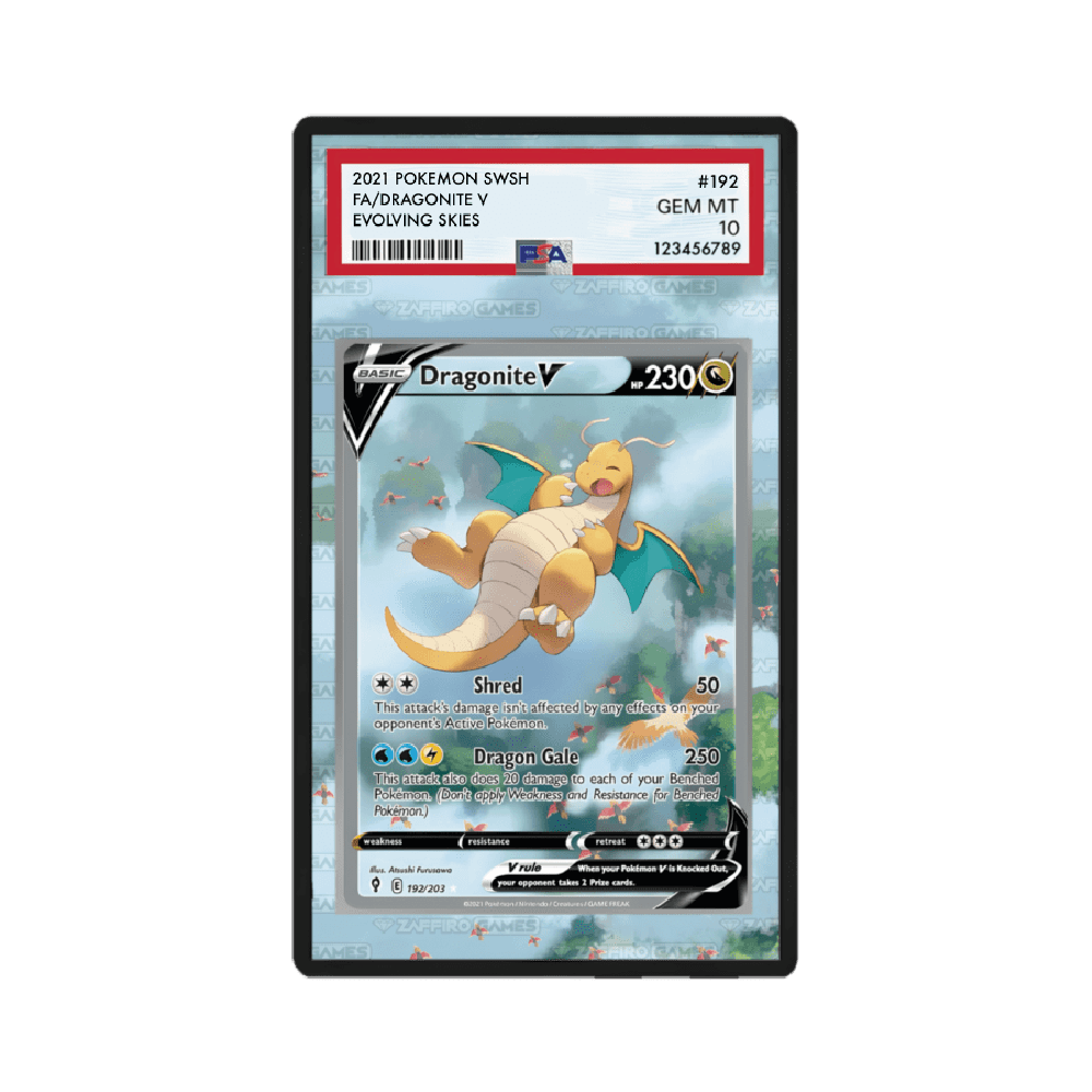 Dragonite 192/203 Evoluzioni Eteree Case PSA - ZCG