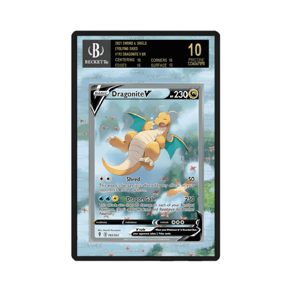 Dragonite 192/203 Evoluzioni Eteree Case BGS - ZCG