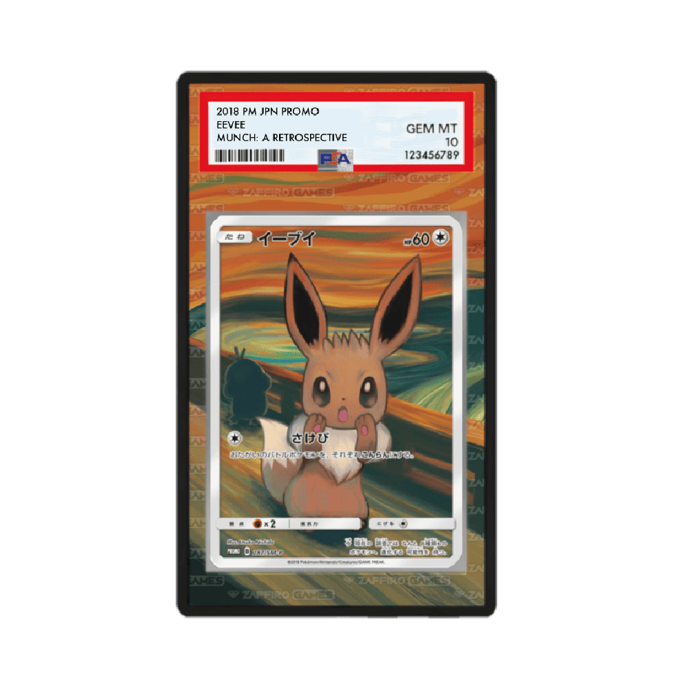 Eevee Munch Case PSA - ZGC