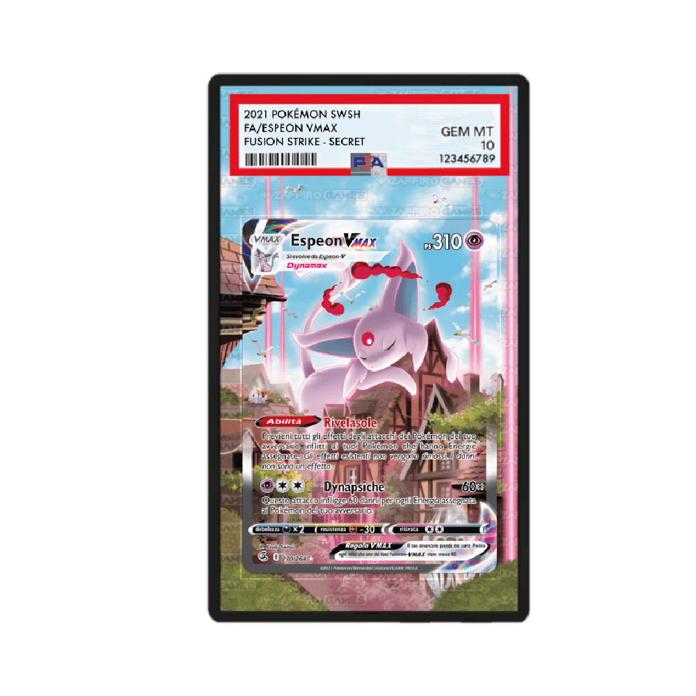 Espeon VMAX 270/264 Colpo Fusione Case PSA - ZGC