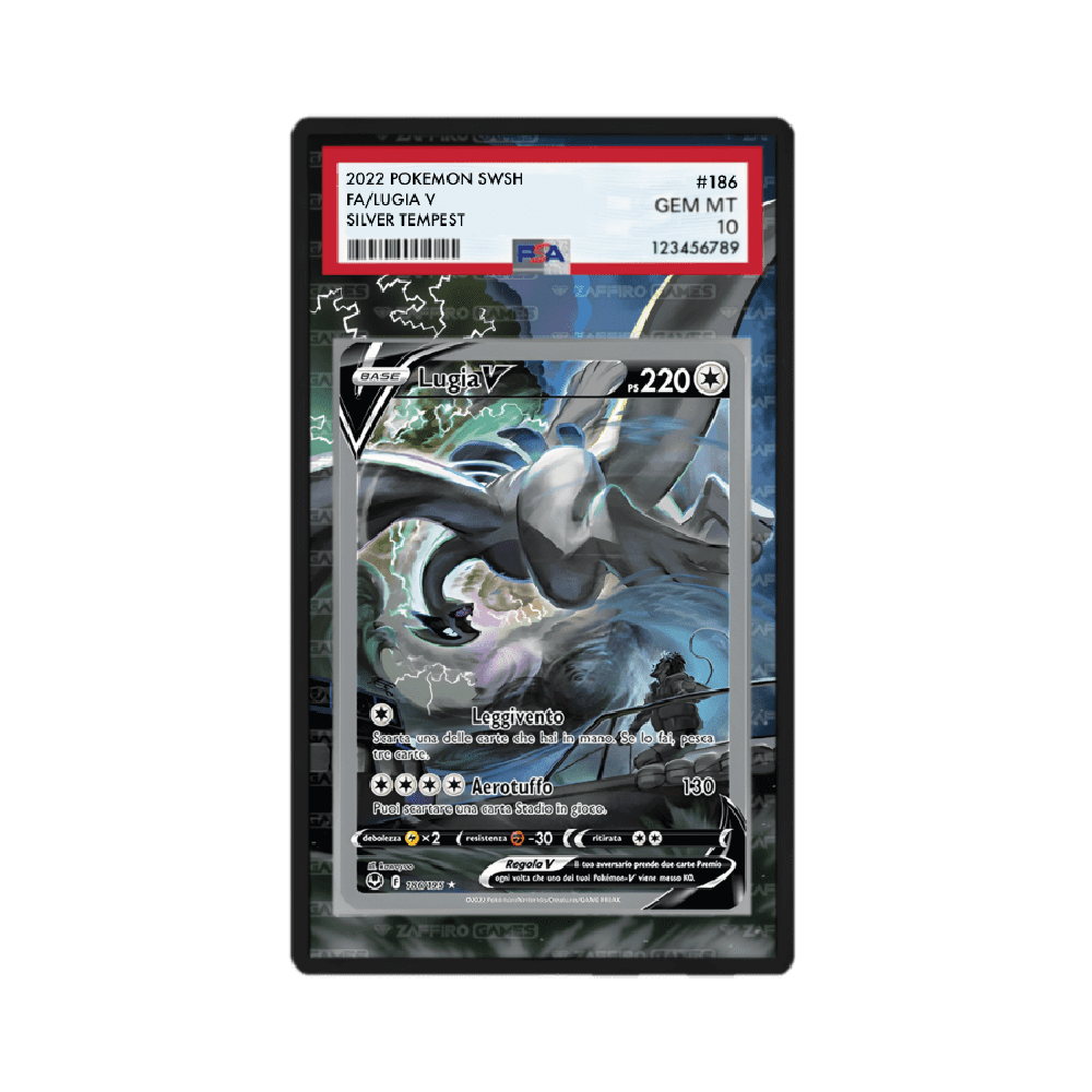 Lugia V 186/195 Tempesta Argentata Case PSA - ZGC