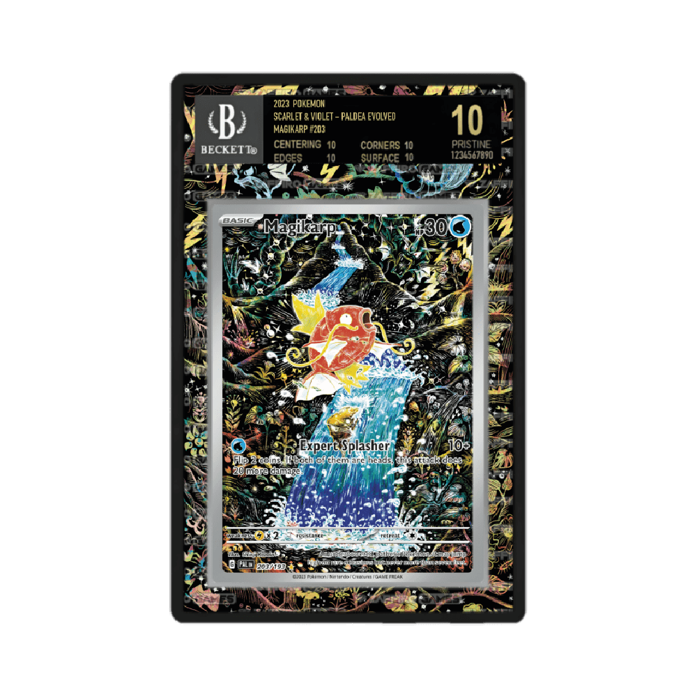 Magikarp 203/193 Evoluzioni di Paldea Case BGS - ZGC
