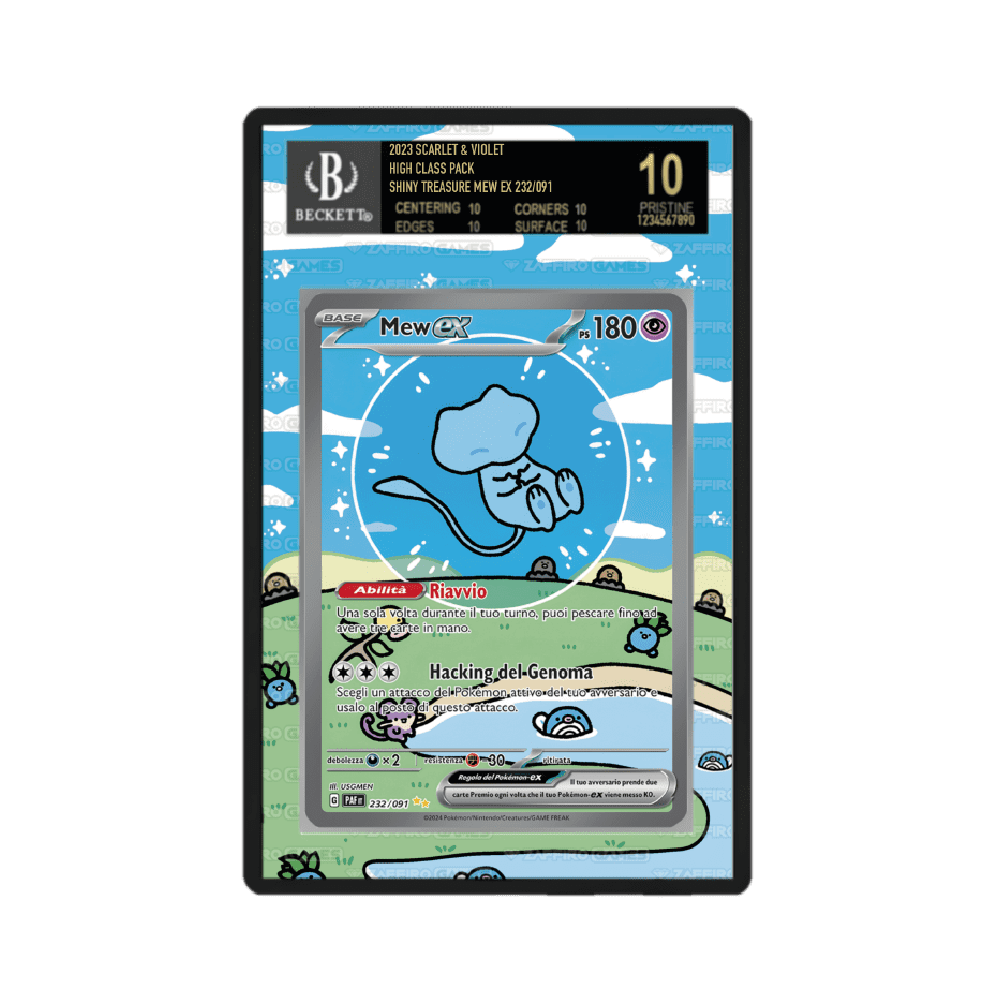 Mew ex 232/091 Destino di Paldea Case BGS - ZGC