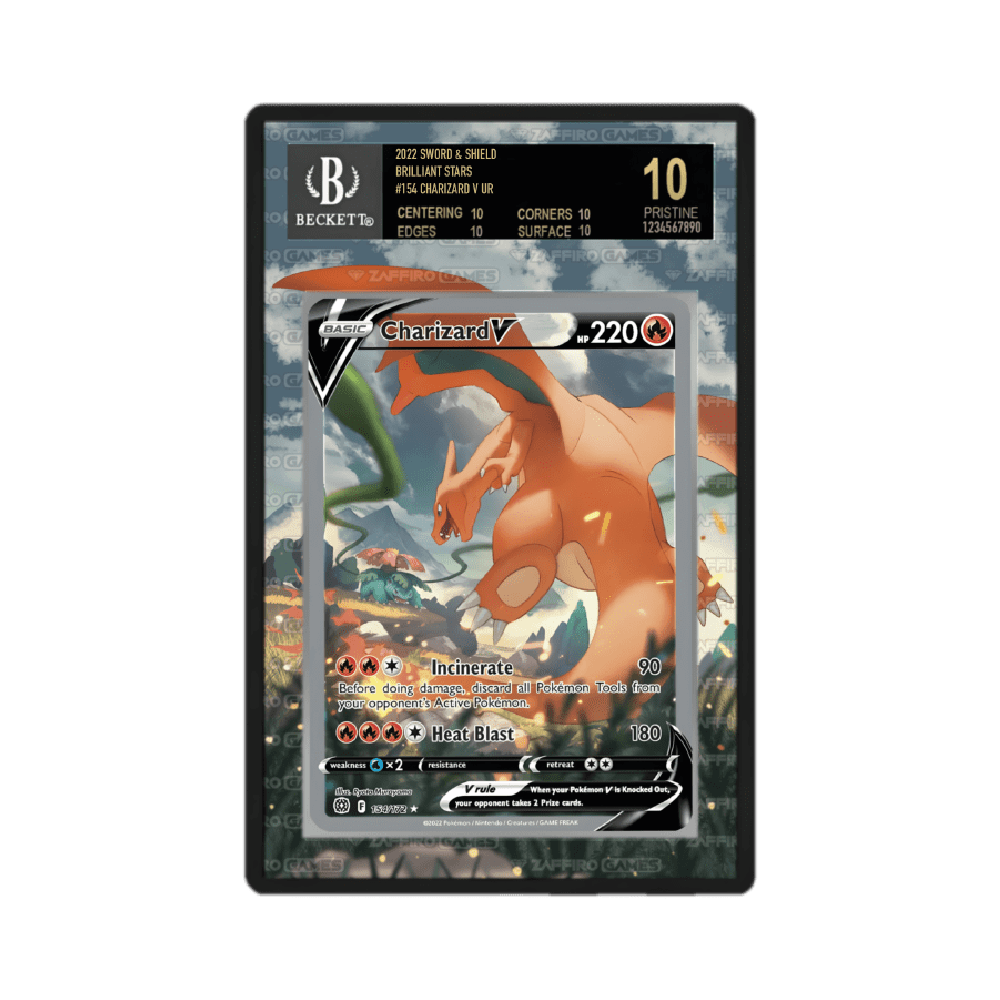 Charizard V 154/172 Astri Lucenti Case BGS - ZGC