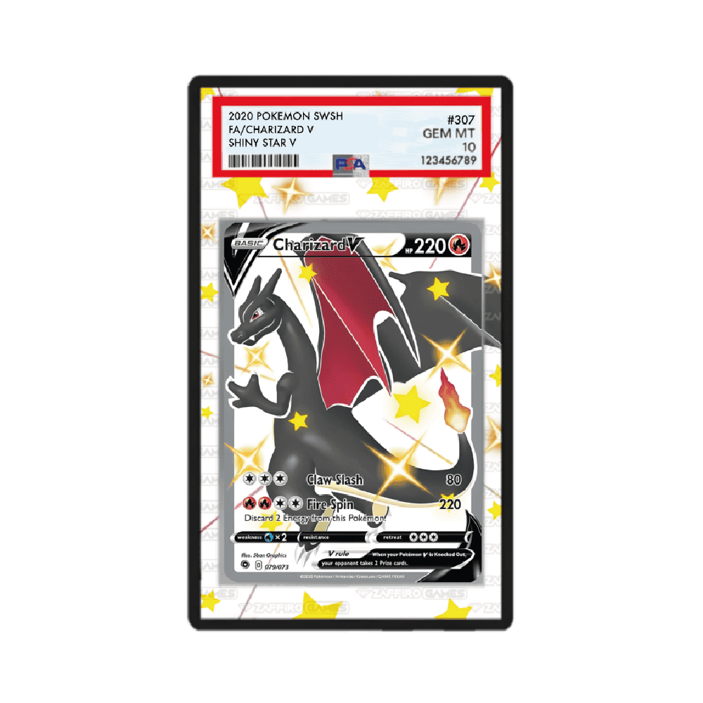 Charizard V Shiny Star 079/073 Futuri Campioni Case PSA - ZGC