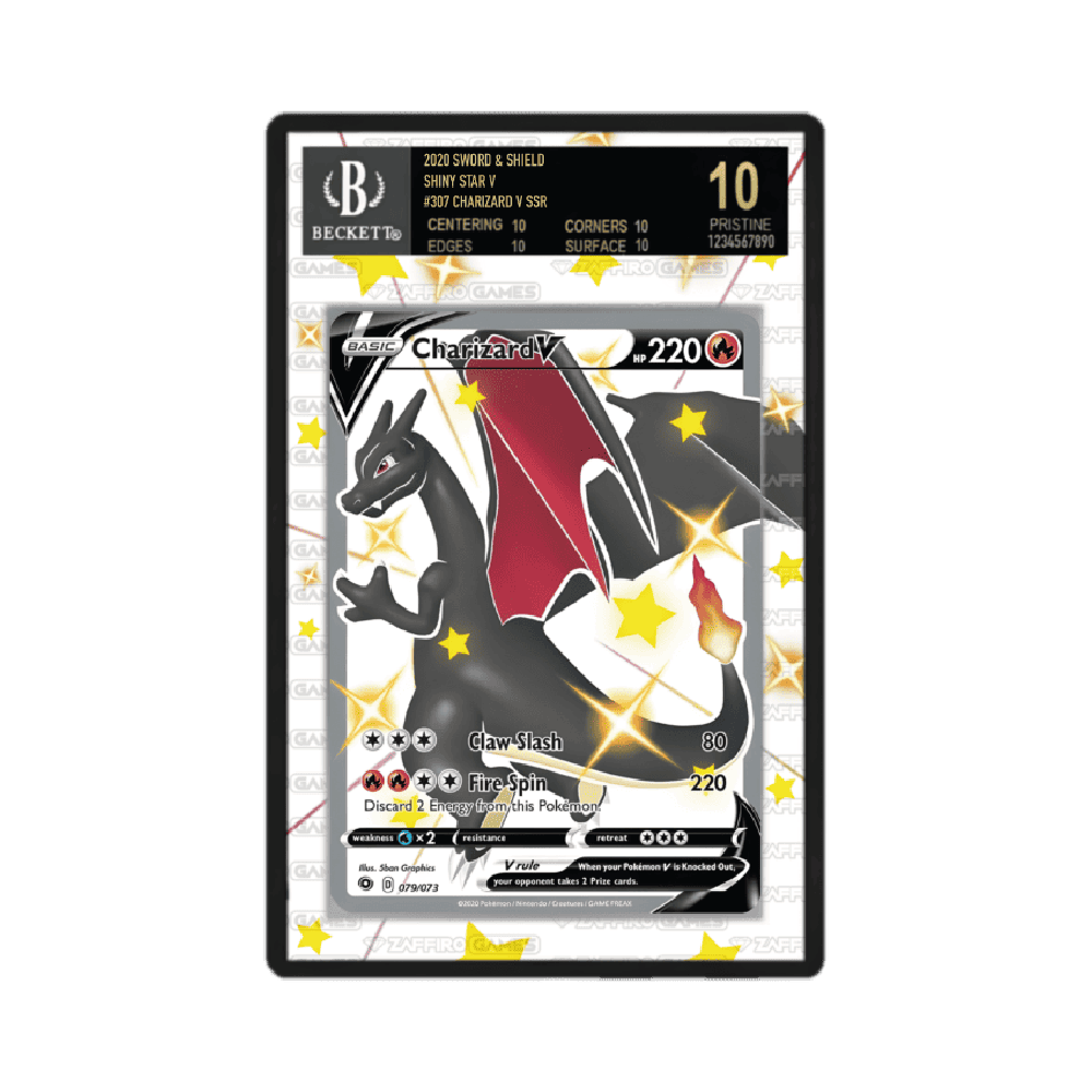 Charizard V Shiny Star 079/073 Futuri Campioni Case BGS - ZGC