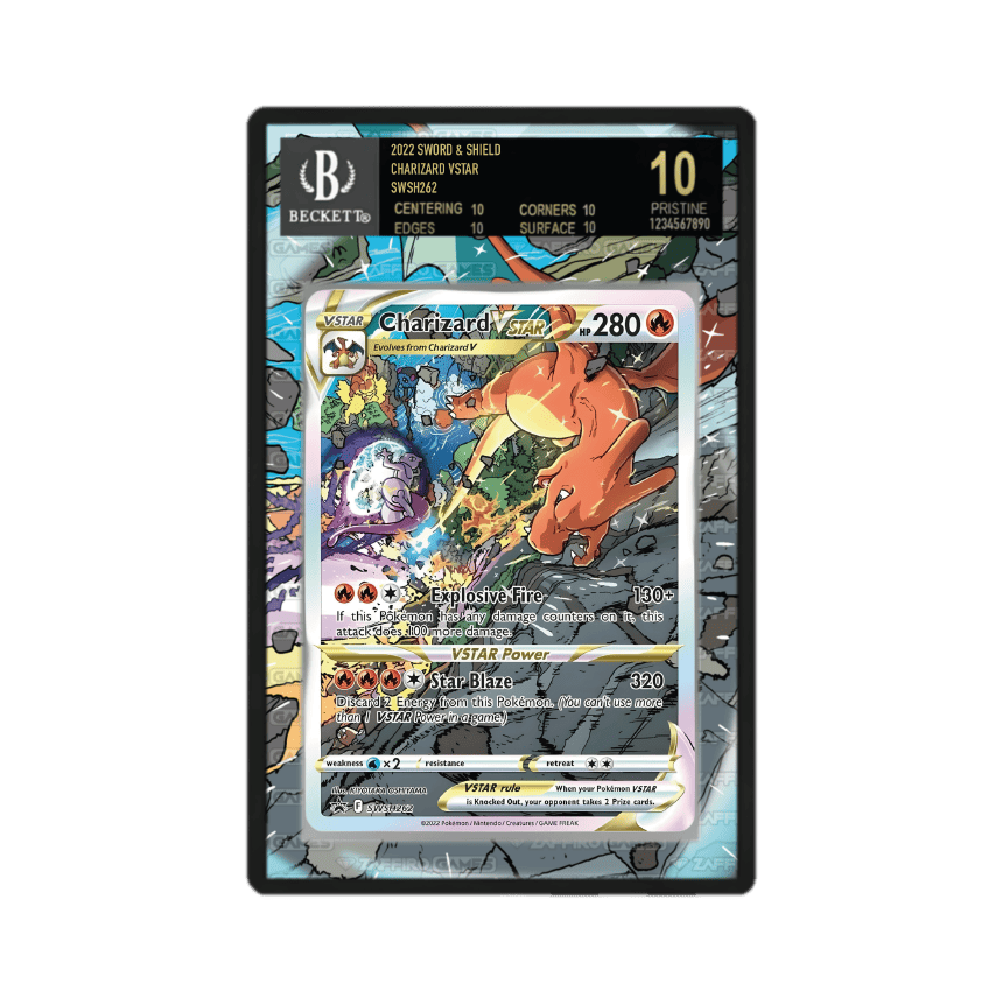 Charizard VStar SWSH262 Case BGS - ZGC