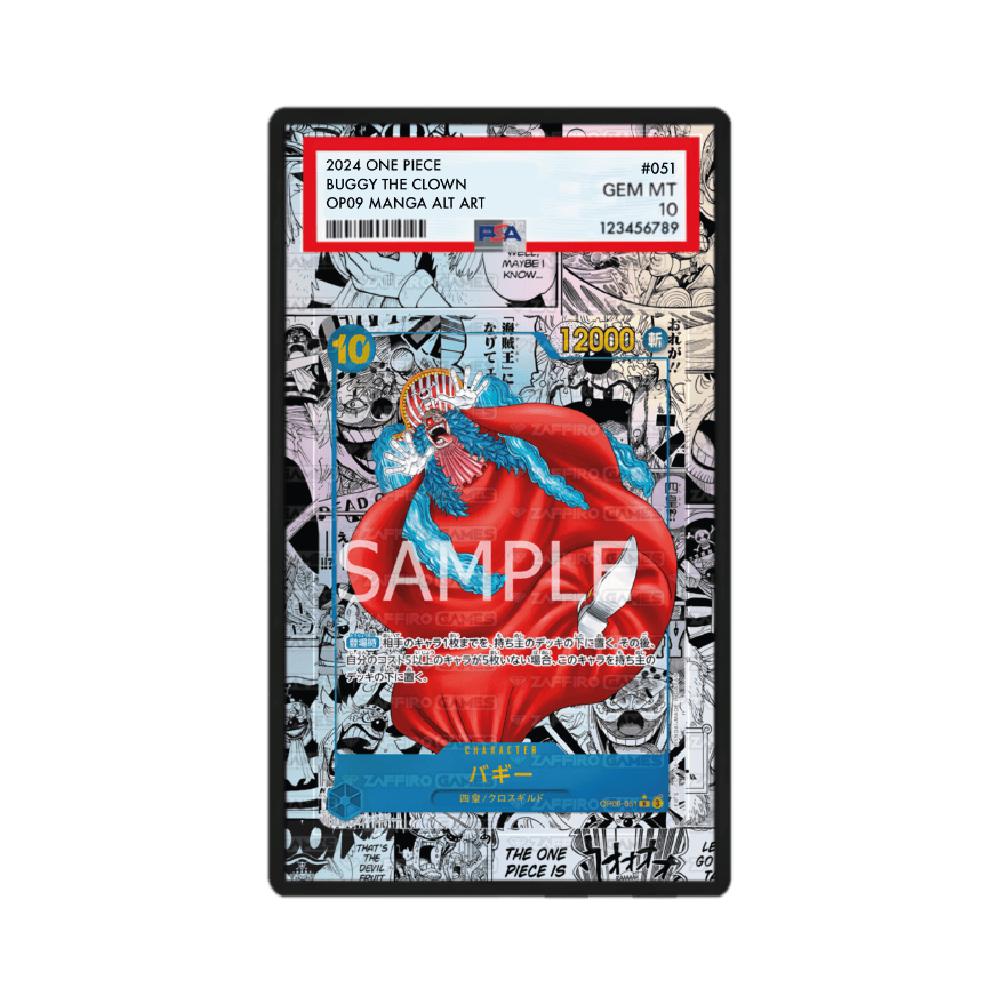 Buggy 051 OP09 Emperors in the New World Case PSA - ZGC