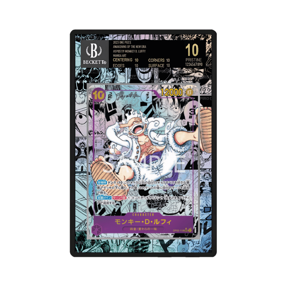 Monkey.D.Luffy 119 (Manga) OP05 Awakening of the New Era Case BGS - ZGC