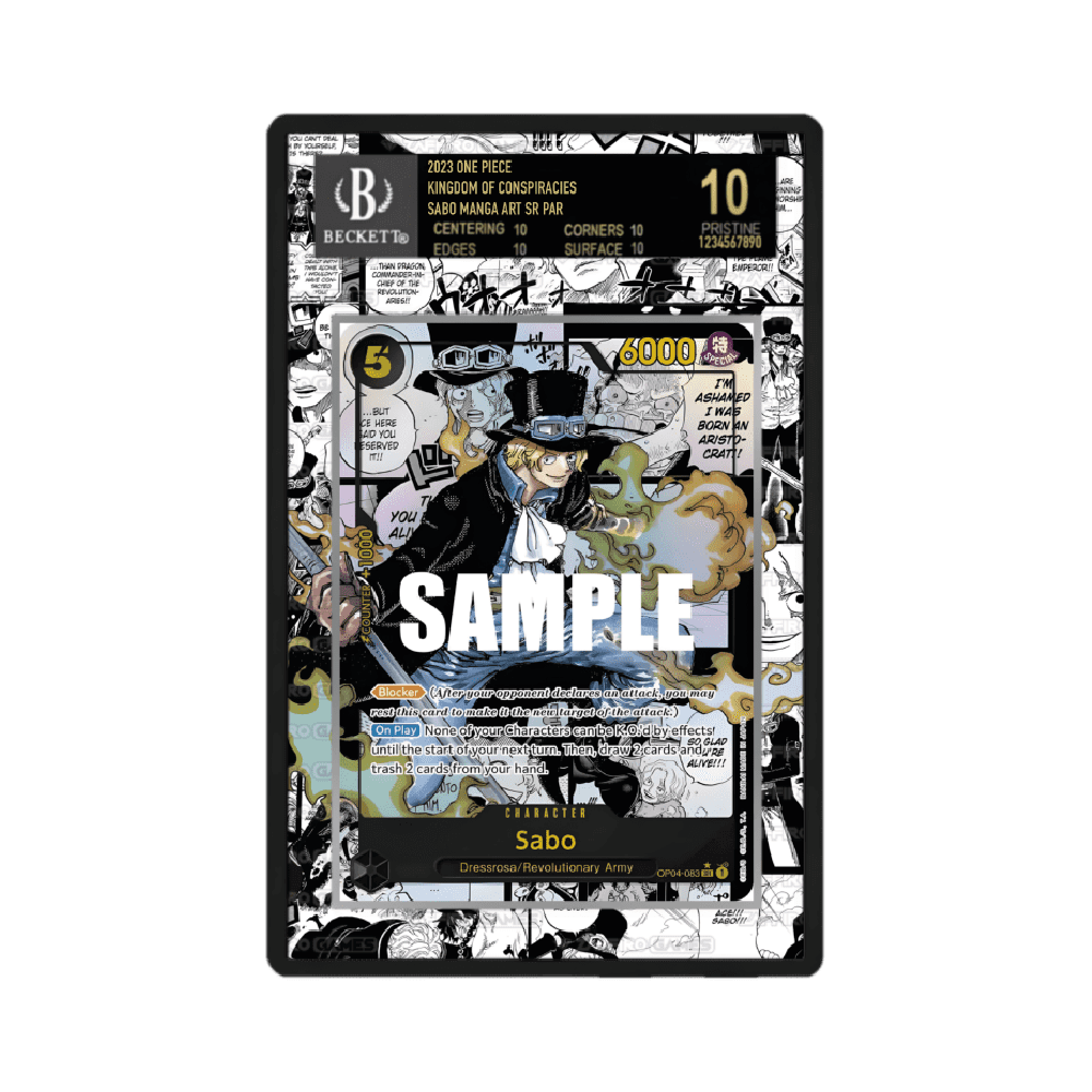 Sabo 083 OP04 (Manga) Kingdoms of Intrigue Case BGS - ZGC