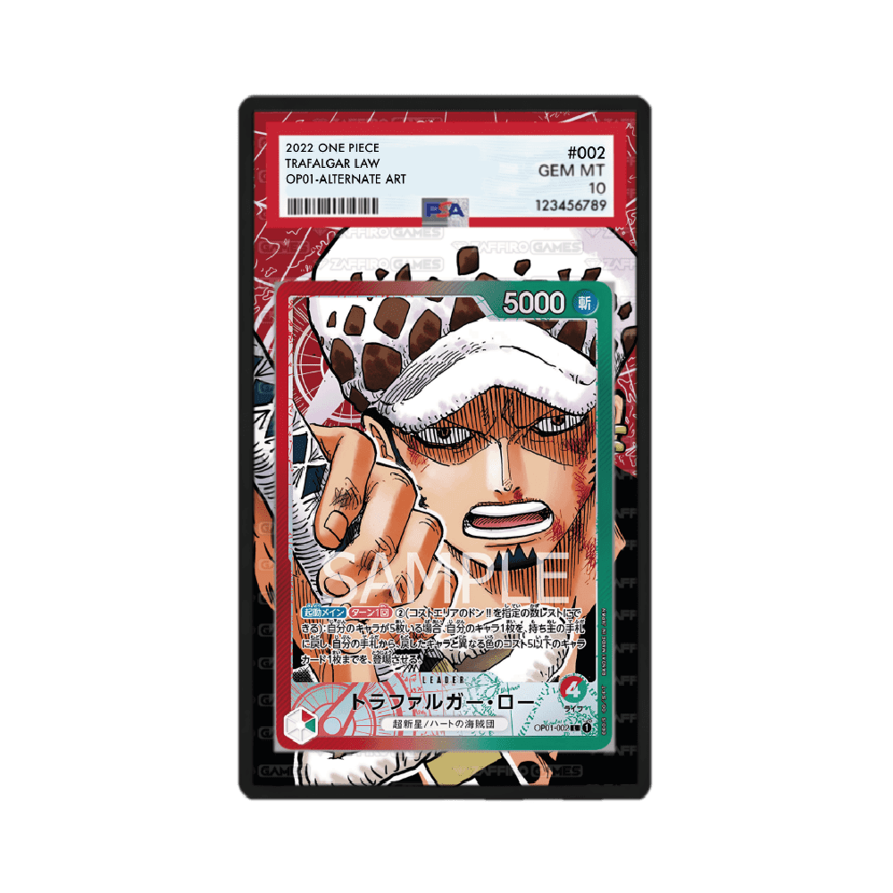 Trafalgar Law 002 OP01 Leader Romance Dawn Case PSA - ZGC