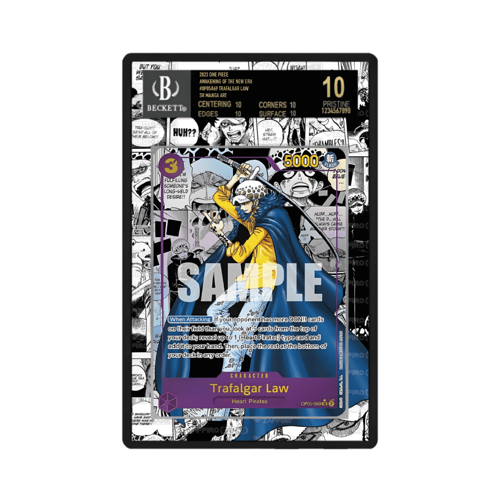 Trafalgar Law 069 OP05 (Manga) Awakening of the New Era Case BGS - ZGC