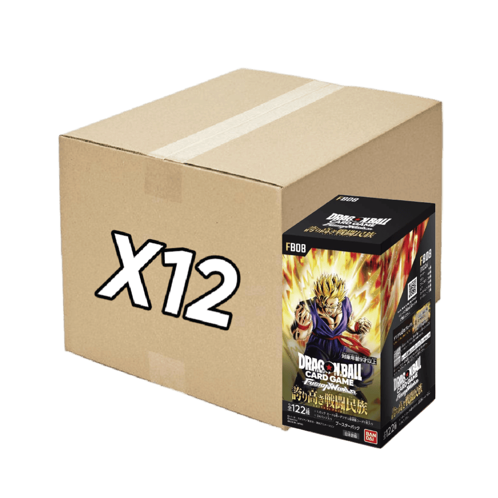 Dragon Ball Fusion World - Case x 12 Display World Saiyan’s Pride FB08 (JAP)