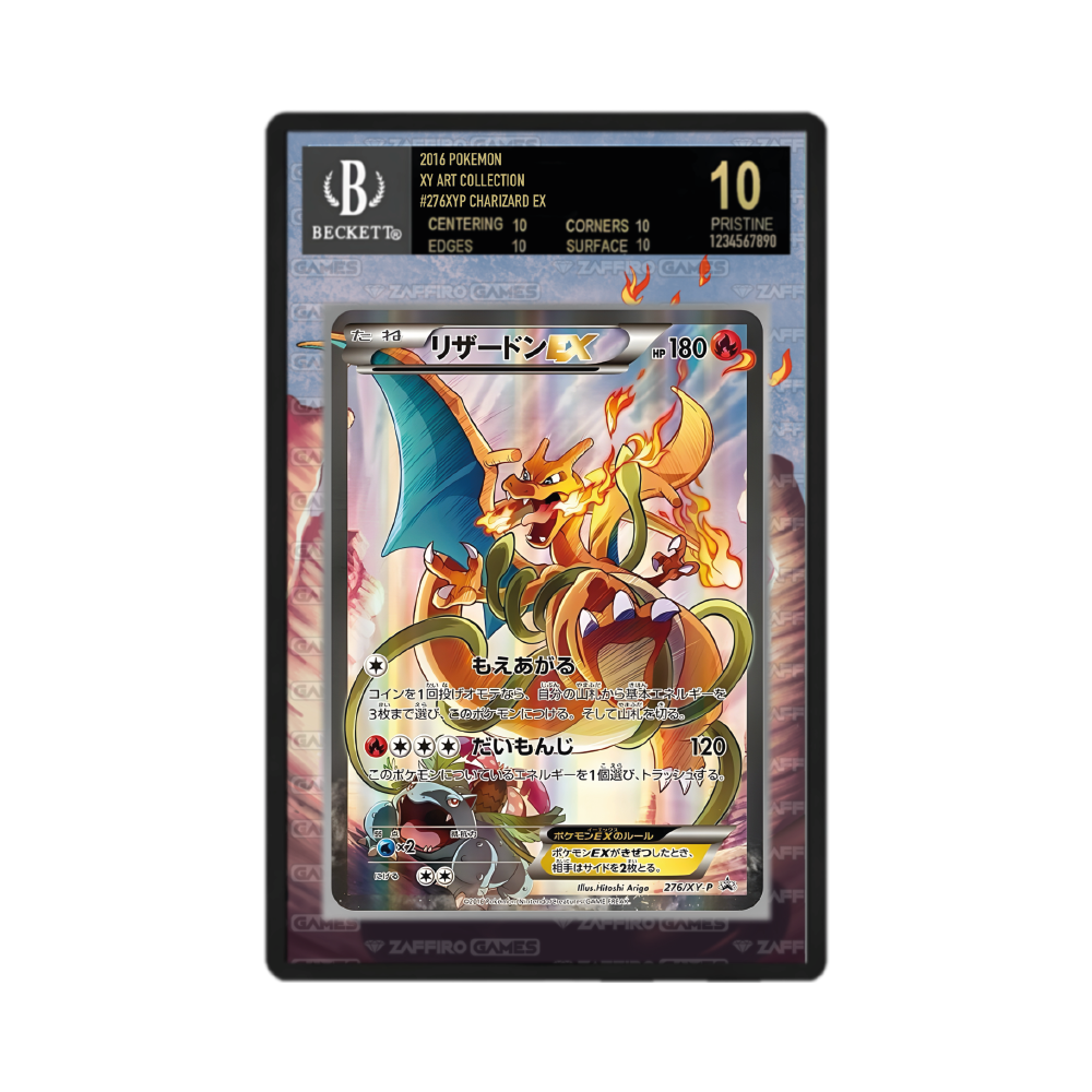 Charizard EX XY-P 276 Promo Case BGS - ZGC