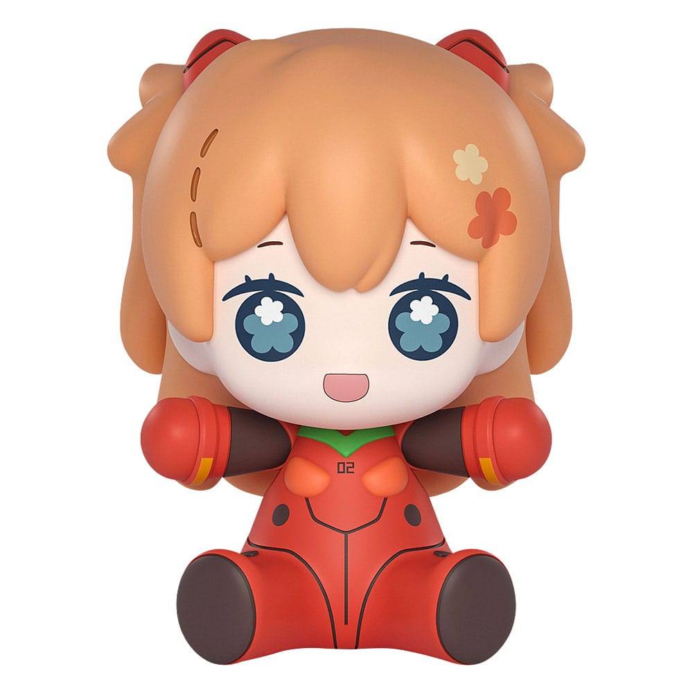 Neon Genesis Evangelion: Rebuild of Evangelion Huggy Good Smile Chibi Figure Asuka Shikinami Langley: Plugsuit Ver. 7 cm