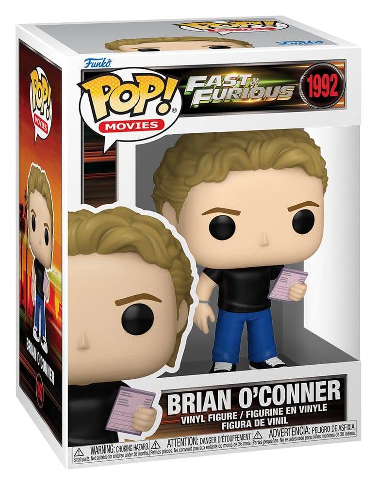 Fast & Furious POP! Movies Vinyl Figure Brian O'Conner 9 cm