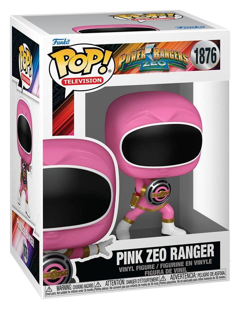 Power Rangers Zeo POP! Movies Vinyl Figures Zeo Ranger Pink 9 cm