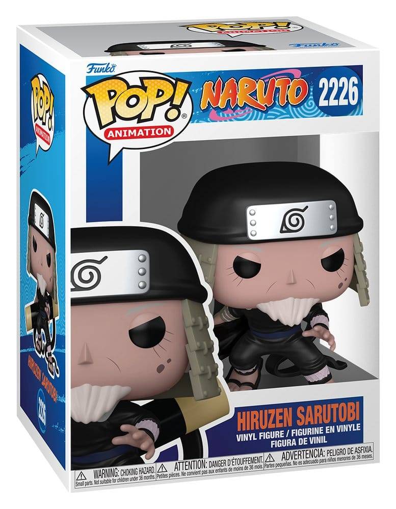 Naruto Classic POP! Animation Vinyl Figure Hiruzen 9 cm