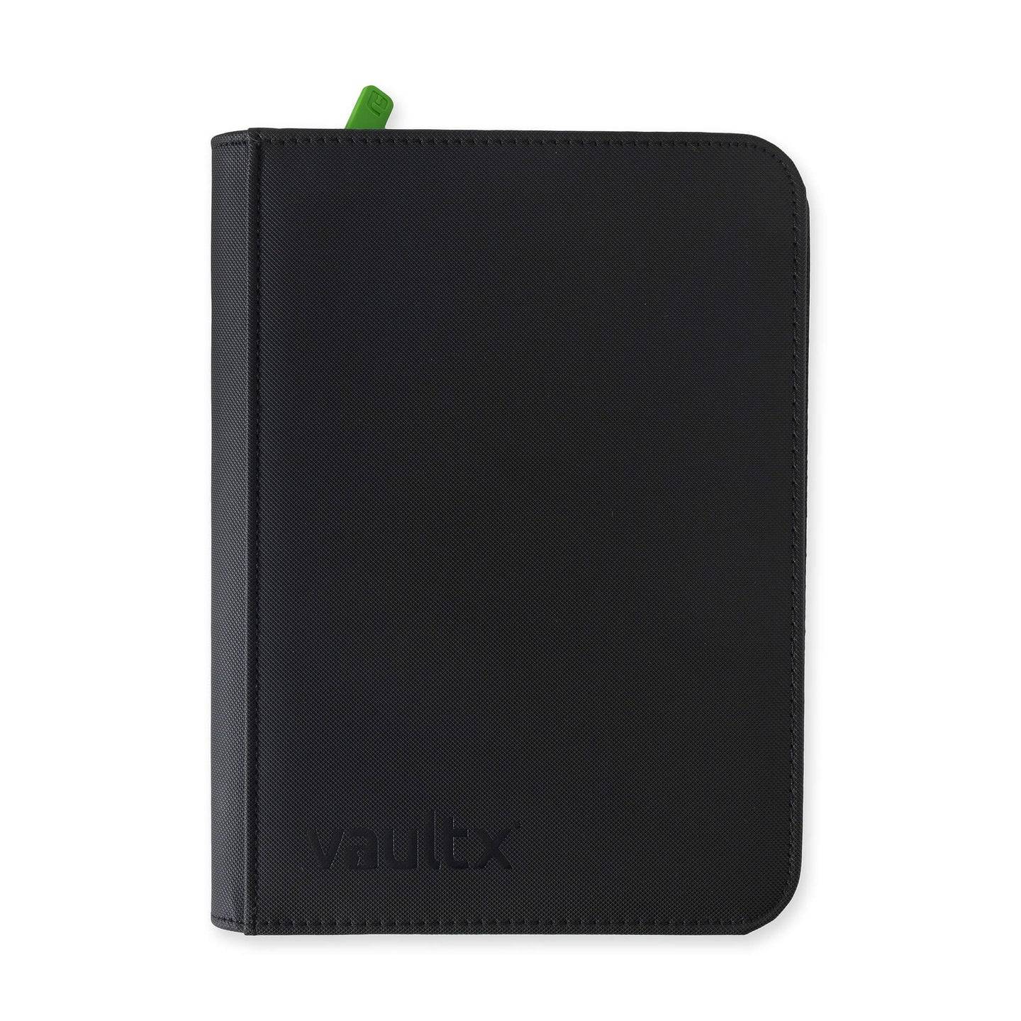 Vault X - 4 Pocket Exo-Tech Zip Binder Black