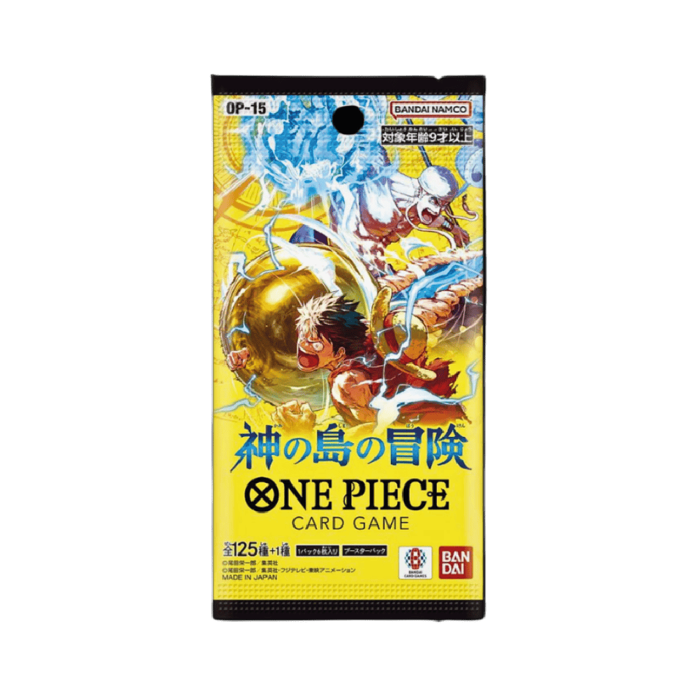 One Piece - Adventure on the Island of the Gods OP15 - Bustina da 6 Carte (JAP)