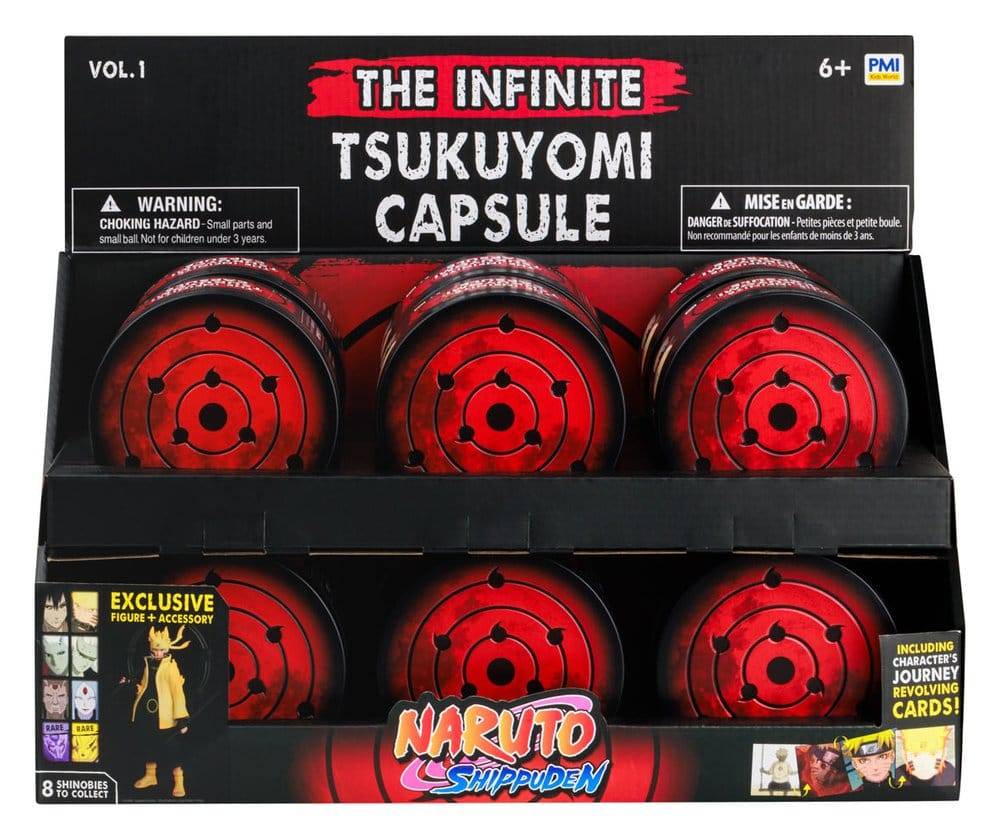 Naruto Shippuden Blind Capsule Figures Infinite Tsukuyomi 7 cm Vol. 1