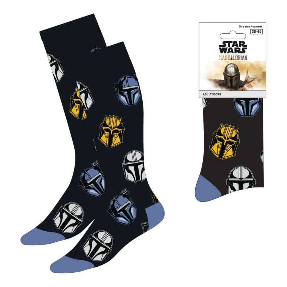 Star Wars: The Mandalorian Socks Helmets 38-45