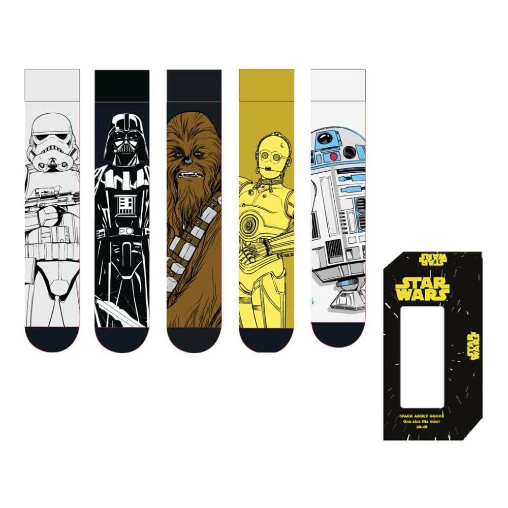 Star Wars Socks 5-Pack 38-45