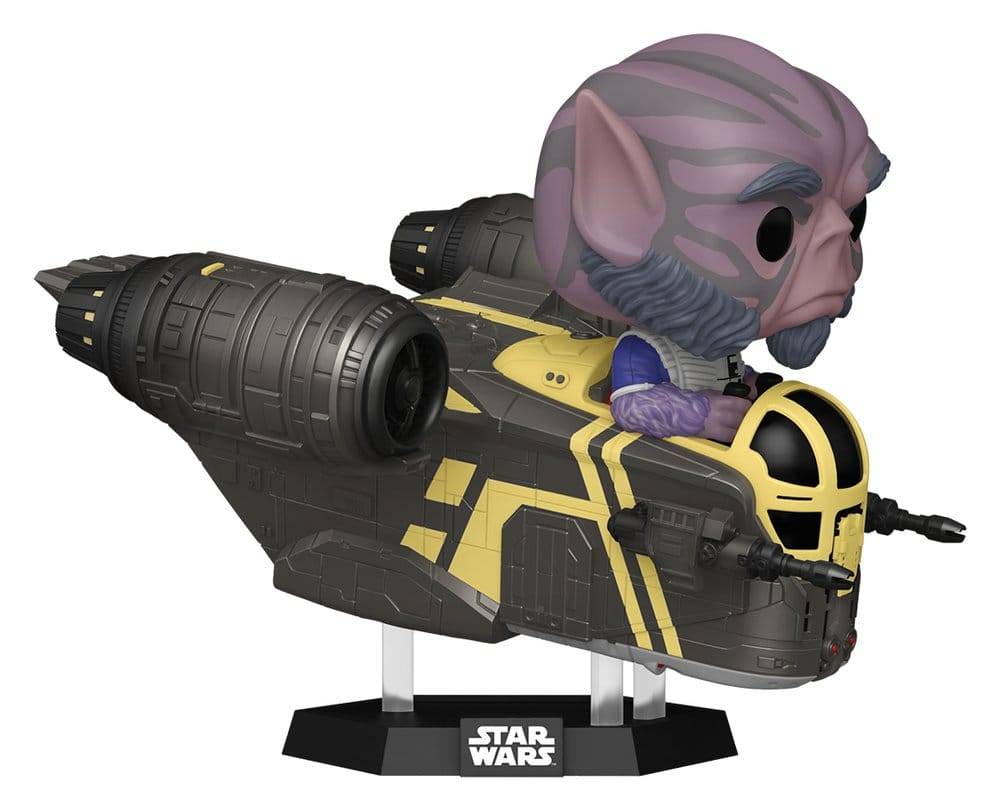 Star Wars: The Mandalorian and Grogu POP! Rides Deluxe Vinyl Bobblehead ...