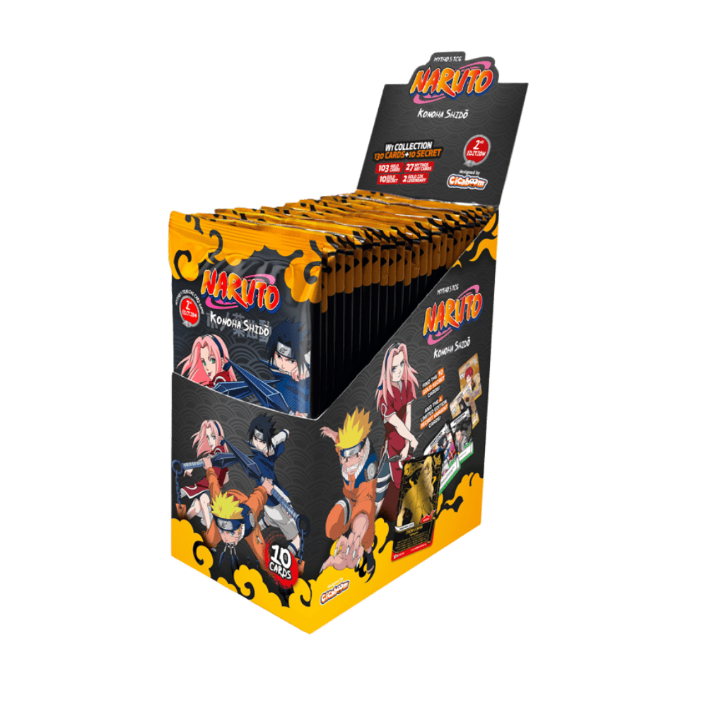 Naruto Mythos TCG - Display 24 Buste Seconda Edizione (ENG)