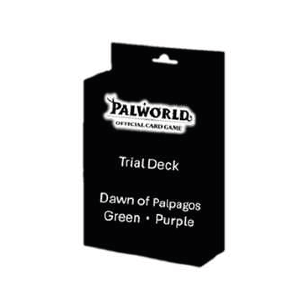Palworld TCG Trial Deck TD02 Dawn of Palpagos Green-Purple ENG (ENG)